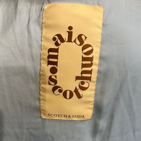 Scotch & Soda Marbleized Puffer Jacket MSRP $225 Size Large - Picture 2 of 7